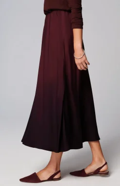 Pure Jill Dip-Dyed A-Line Skirt