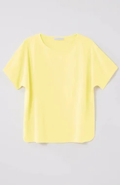 Pure Jill Dolman-Sleeve French Terry Top