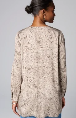Pure Jill Double-Button Tunic