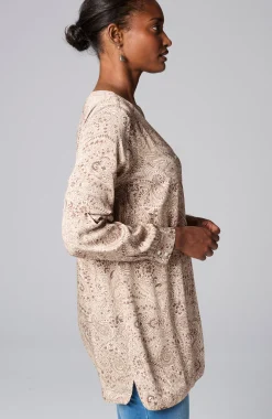 Pure Jill Double-Button Tunic