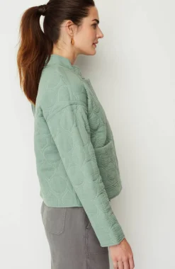 Pure Jill Double-Gauze Quilted Jacket