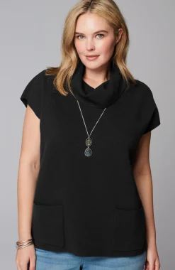 Pure Jill Double-Knit Sweater-Vest