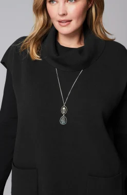 Pure Jill Double-Knit Sweater-Vest