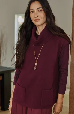 Pure Jill Double-Knit Sweater-Vest
