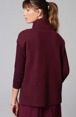 Pure Jill Double-Knit Sweater-Vest