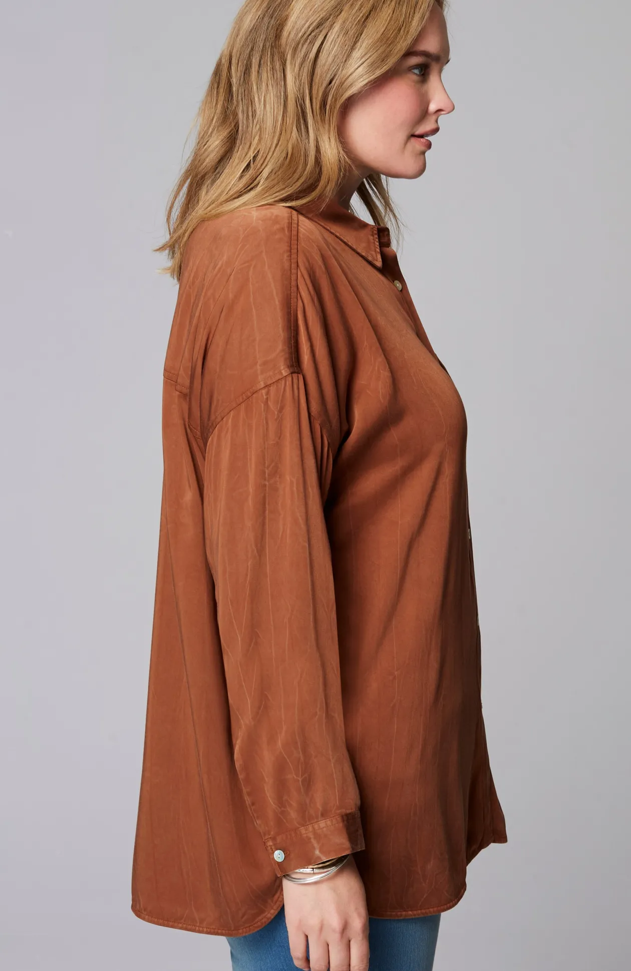Pure Jill Lava-Dyed Tunic