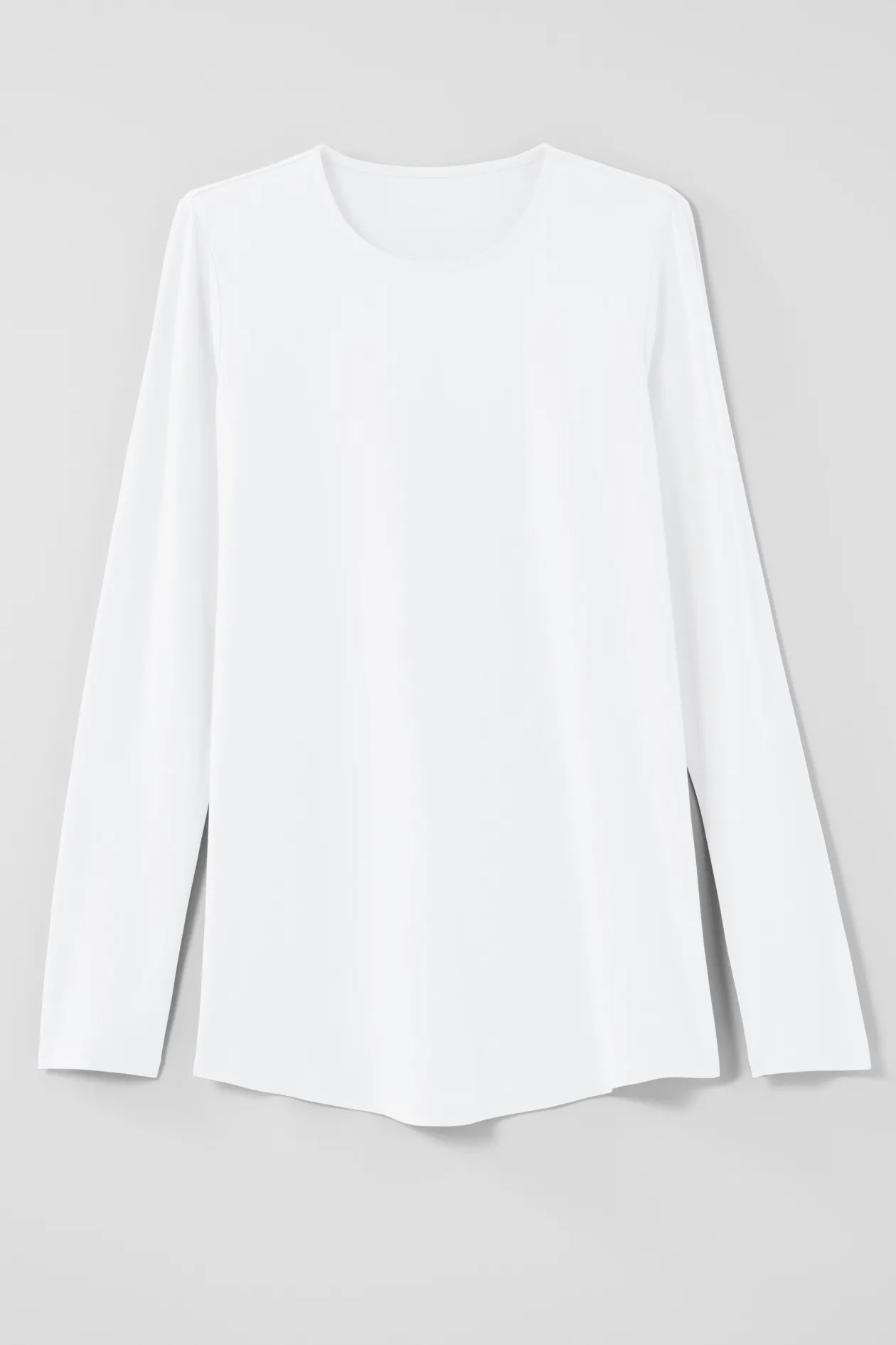 Pure Jill Long-Sleeve Shirttail Tee