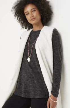 Pure Jill Long-Sleeve Shirttail Tee