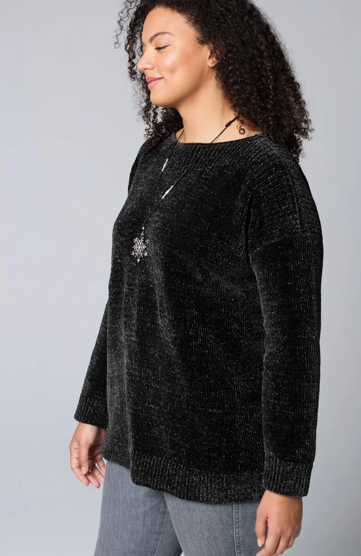 Pure Jill Luxe Chenille Sweater