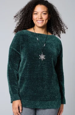 Pure Jill Luxe Chenille Sweater