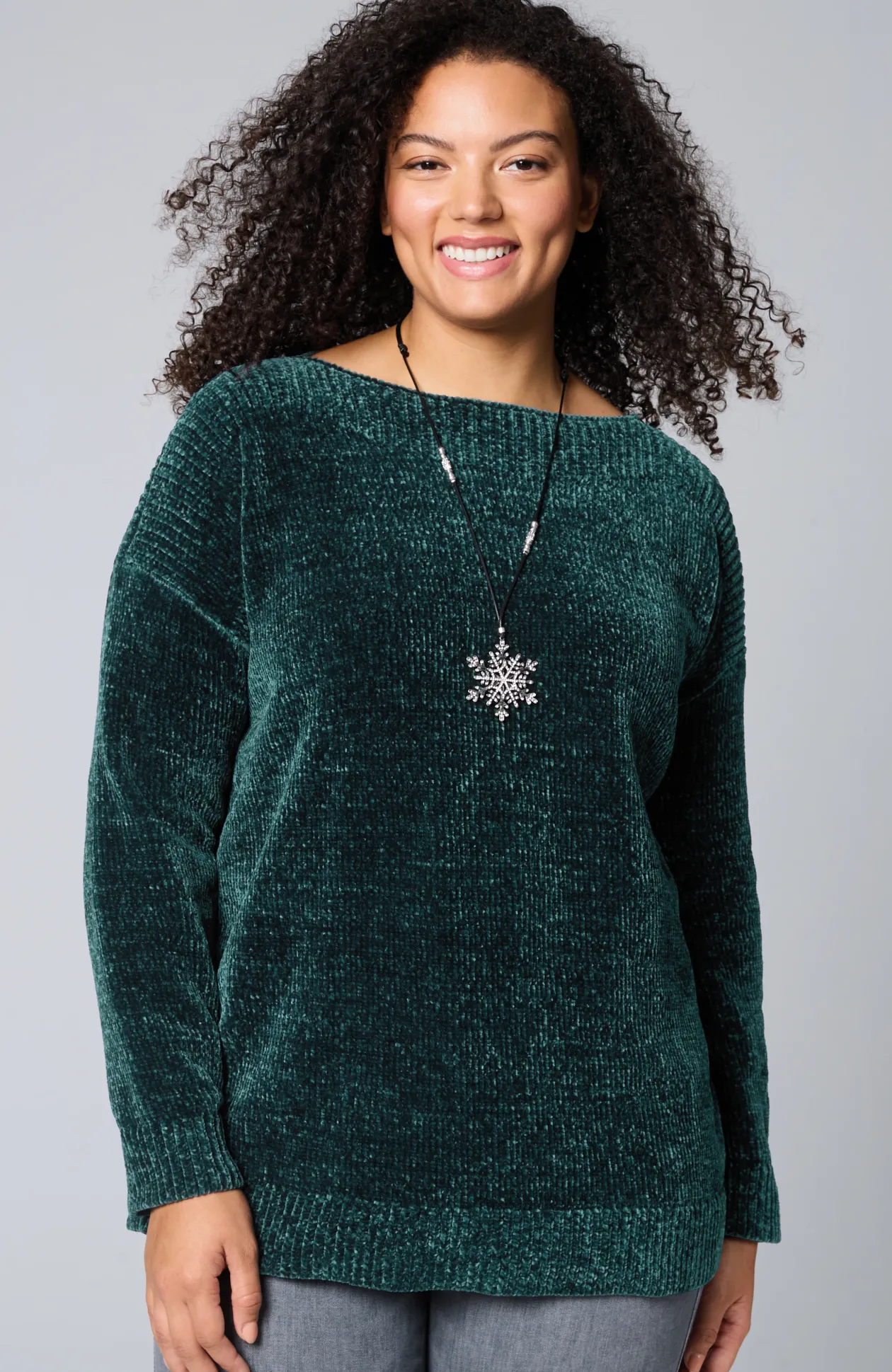 Pure Jill Luxe Chenille Sweater
