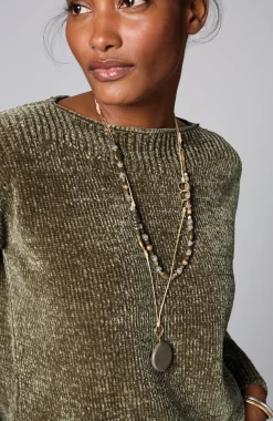Pure Jill Luxe Chenille Sweater