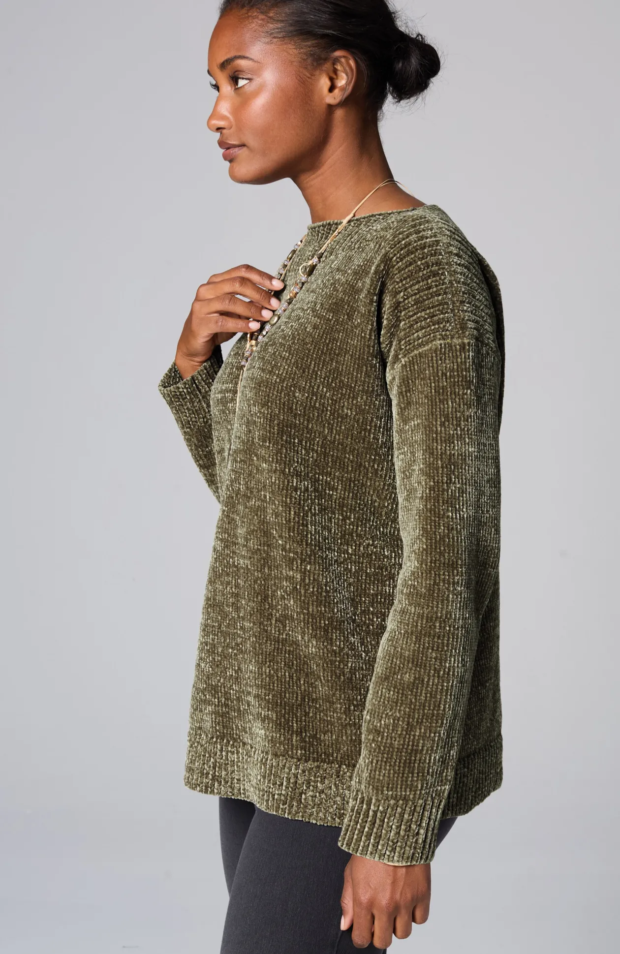 Pure Jill Luxe Chenille Sweater