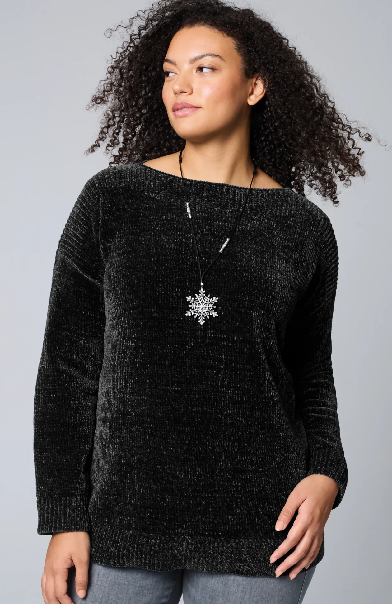 Pure Jill Luxe Chenille Sweater