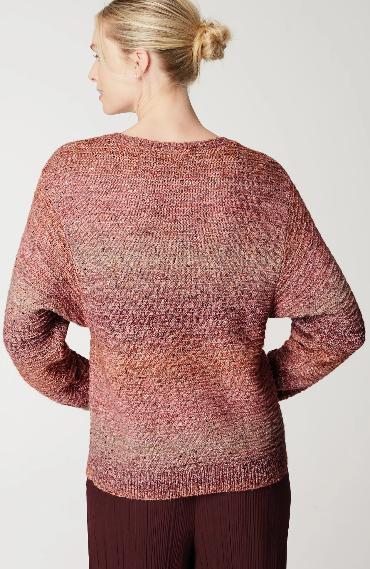 Pure Jill Multicolored Knit Sweater