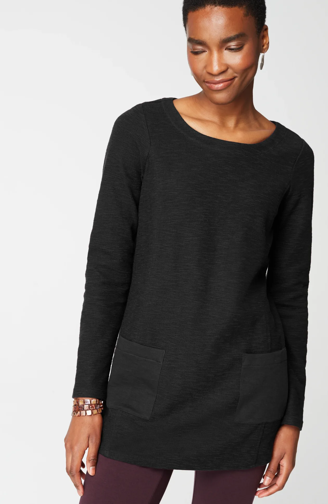 Pure Jill Organically Grown Cotton A-Line Tunic