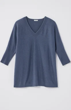 Pure Jill Oversized V-Neck Sweater