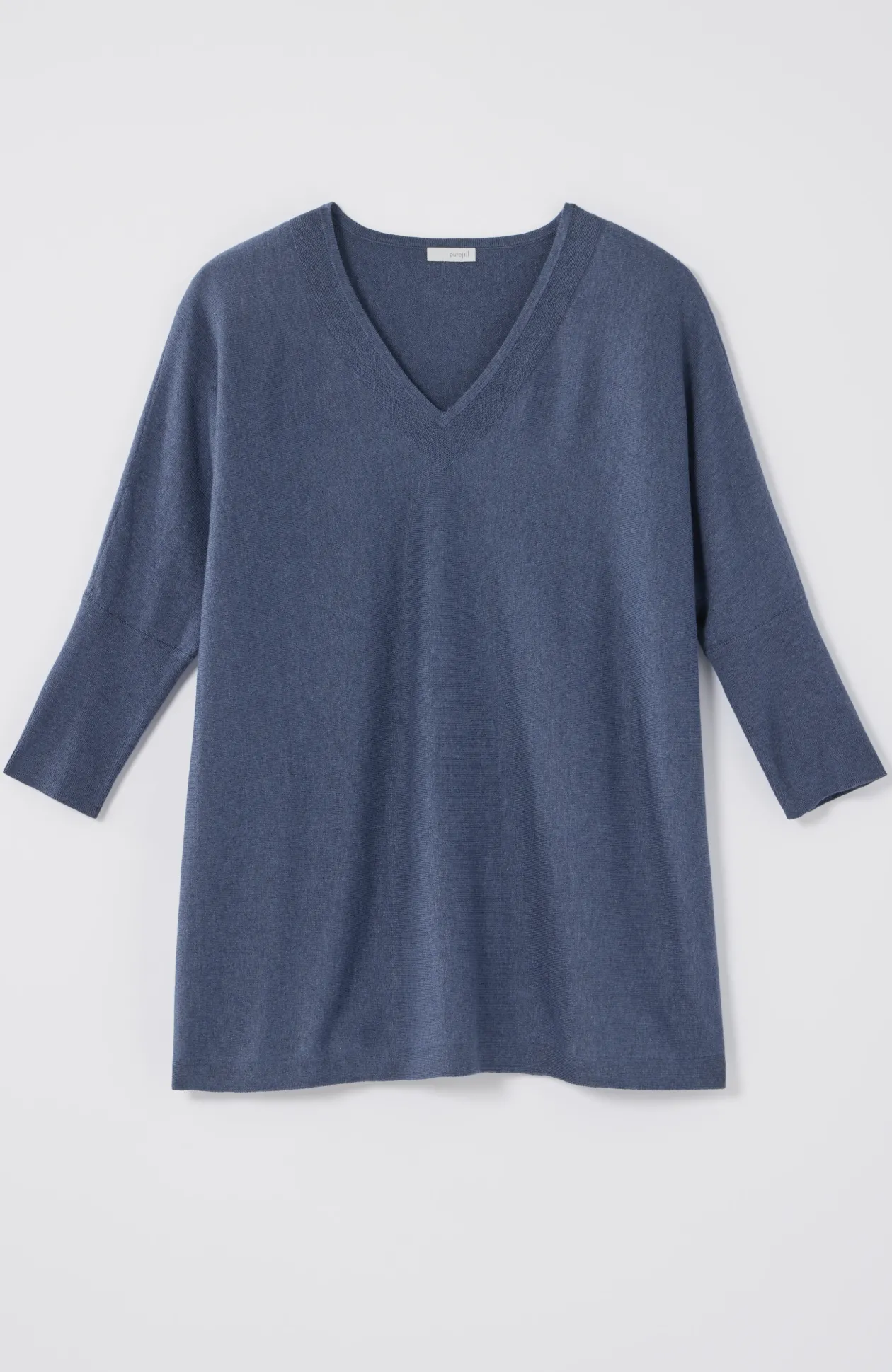 Pure Jill Oversized V-Neck Sweater