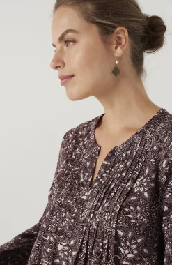 Pure Jill Pintucked Blouse