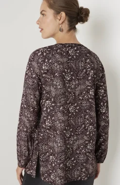 Pure Jill Pintucked Blouse