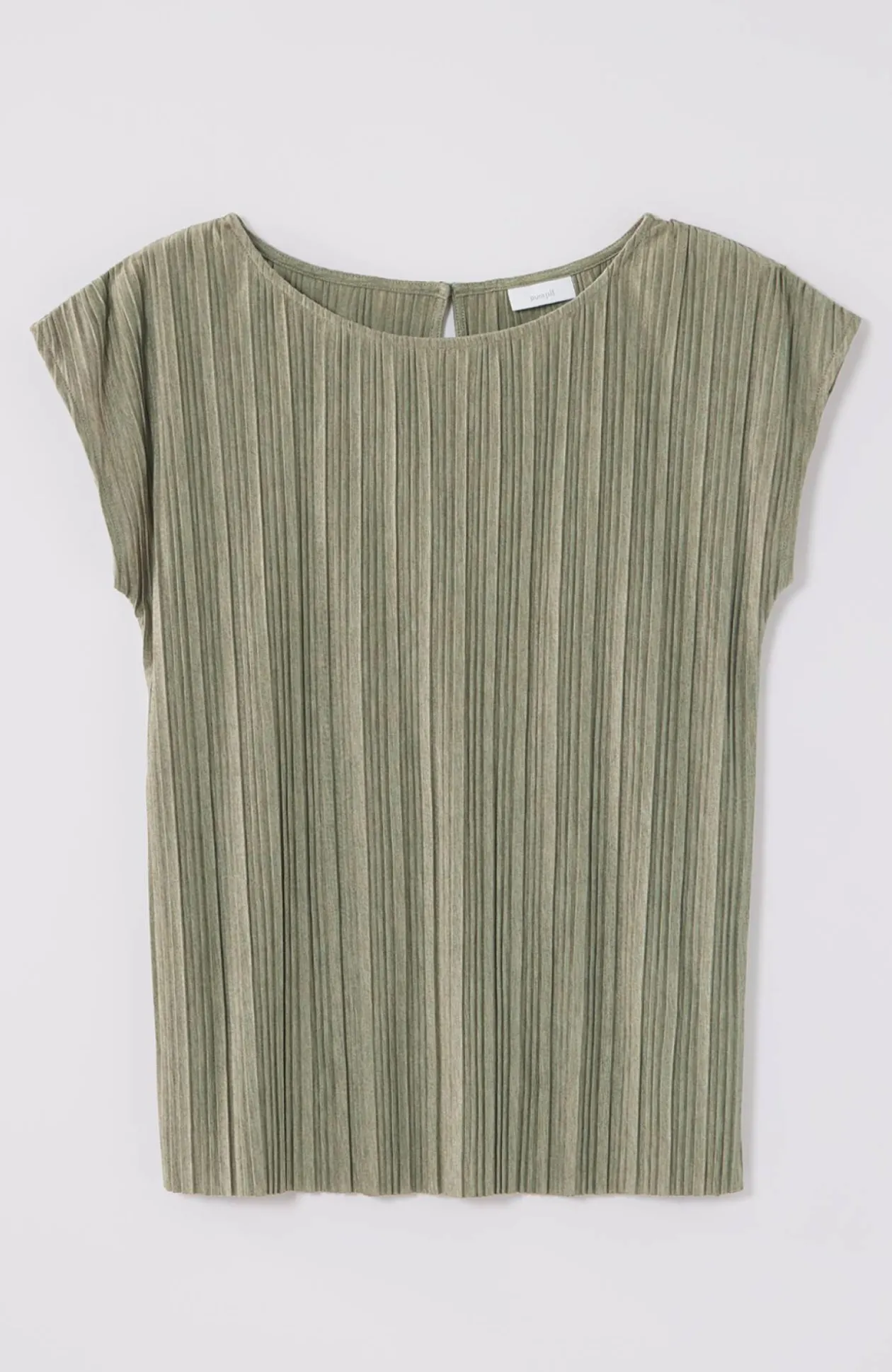 Pure Jill Pleated Dolman-Sleeve Top