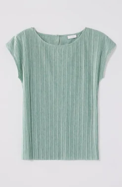 Pure Jill Pleated Dolman-Sleeve Top