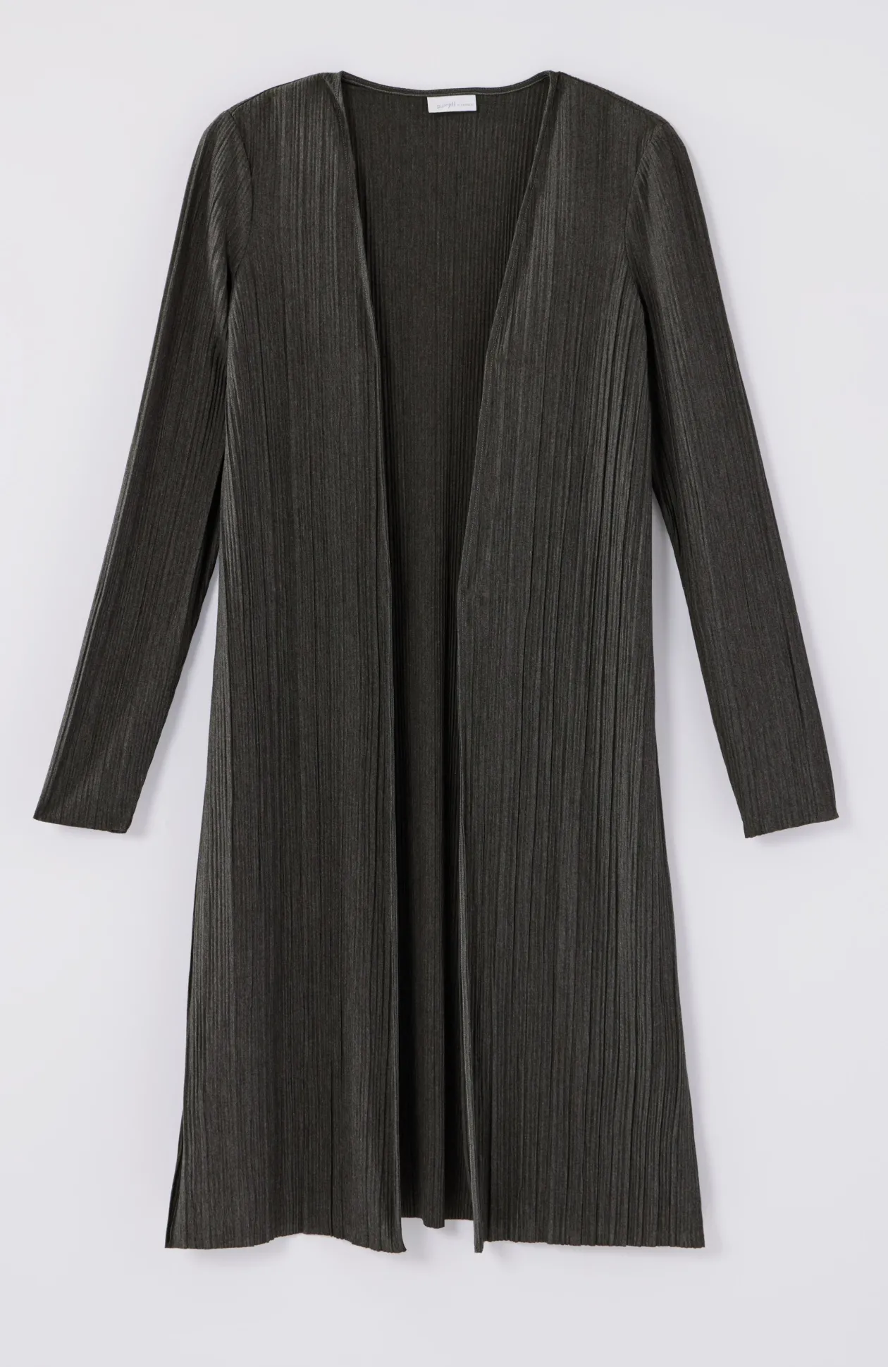 Pure Jill Pleated Knit Duster