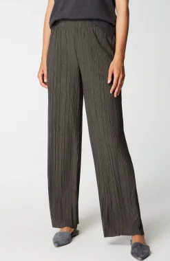 Pure Jill Pleated Wide-Leg Pants