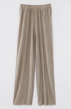 Pure Jill Pleated Wide-Leg Pants