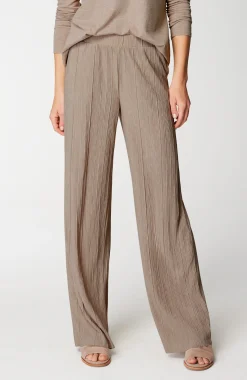 Pure Jill Pleated Wide-Leg Pants