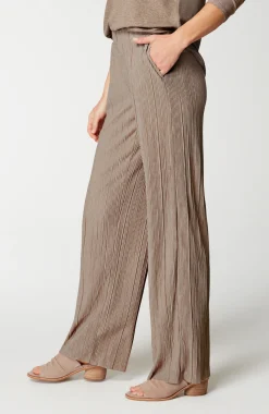 Pure Jill Pleated Wide-Leg Pants