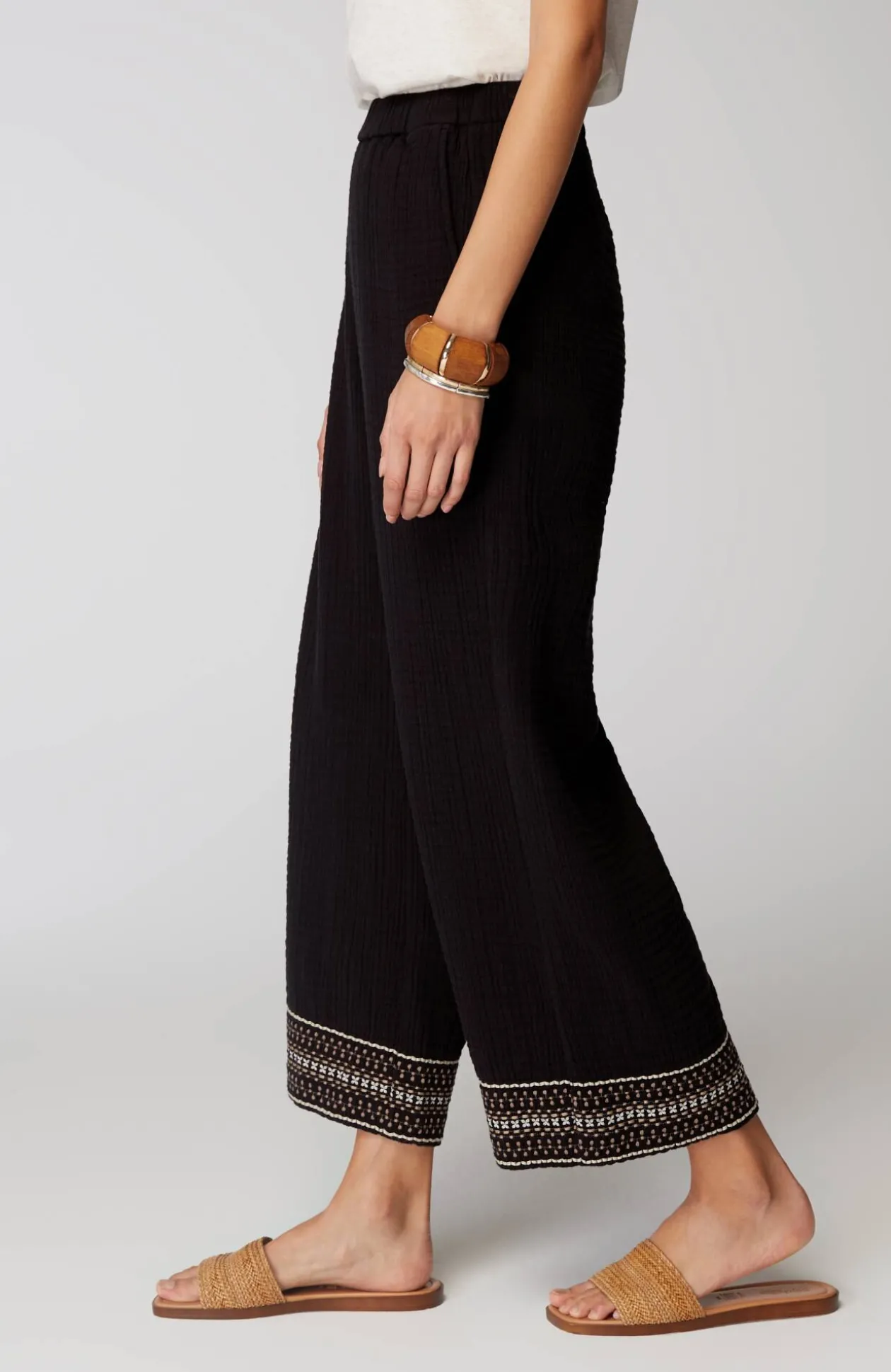 Pure Jill Relaxed Cropped Pants