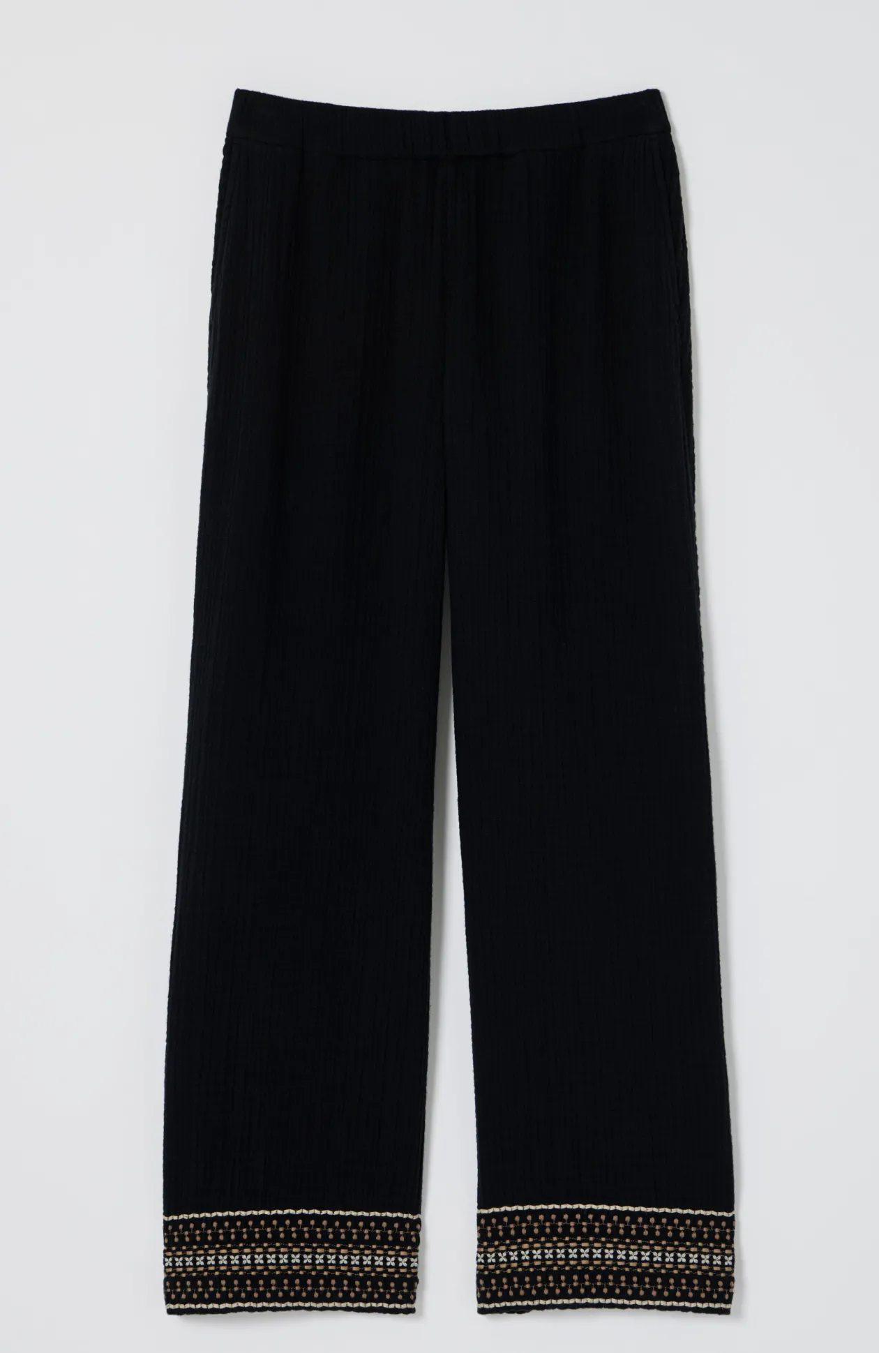 Pure Jill Relaxed Cropped Pants