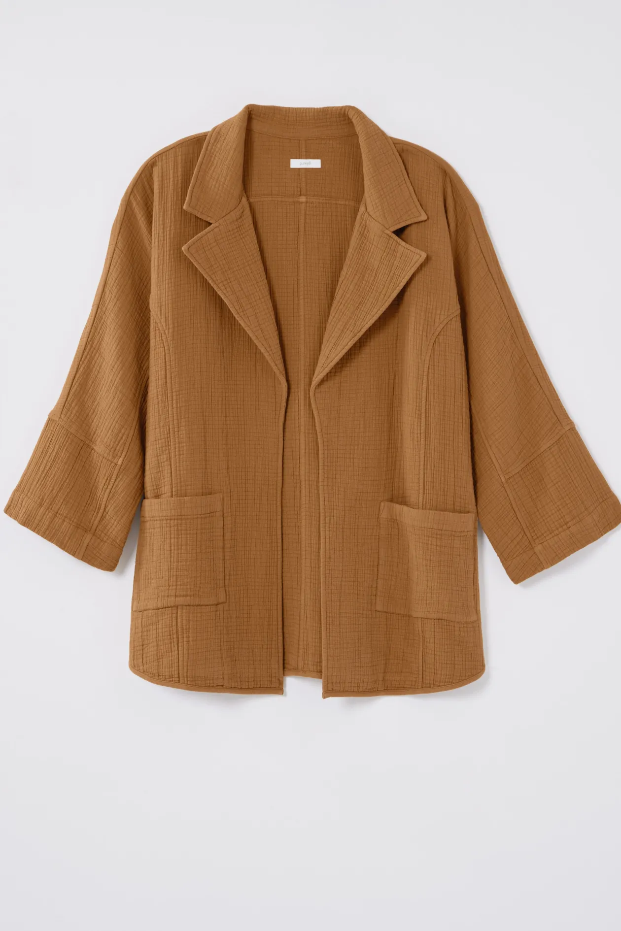 Pure Jill Relaxed Gauze Blazer
