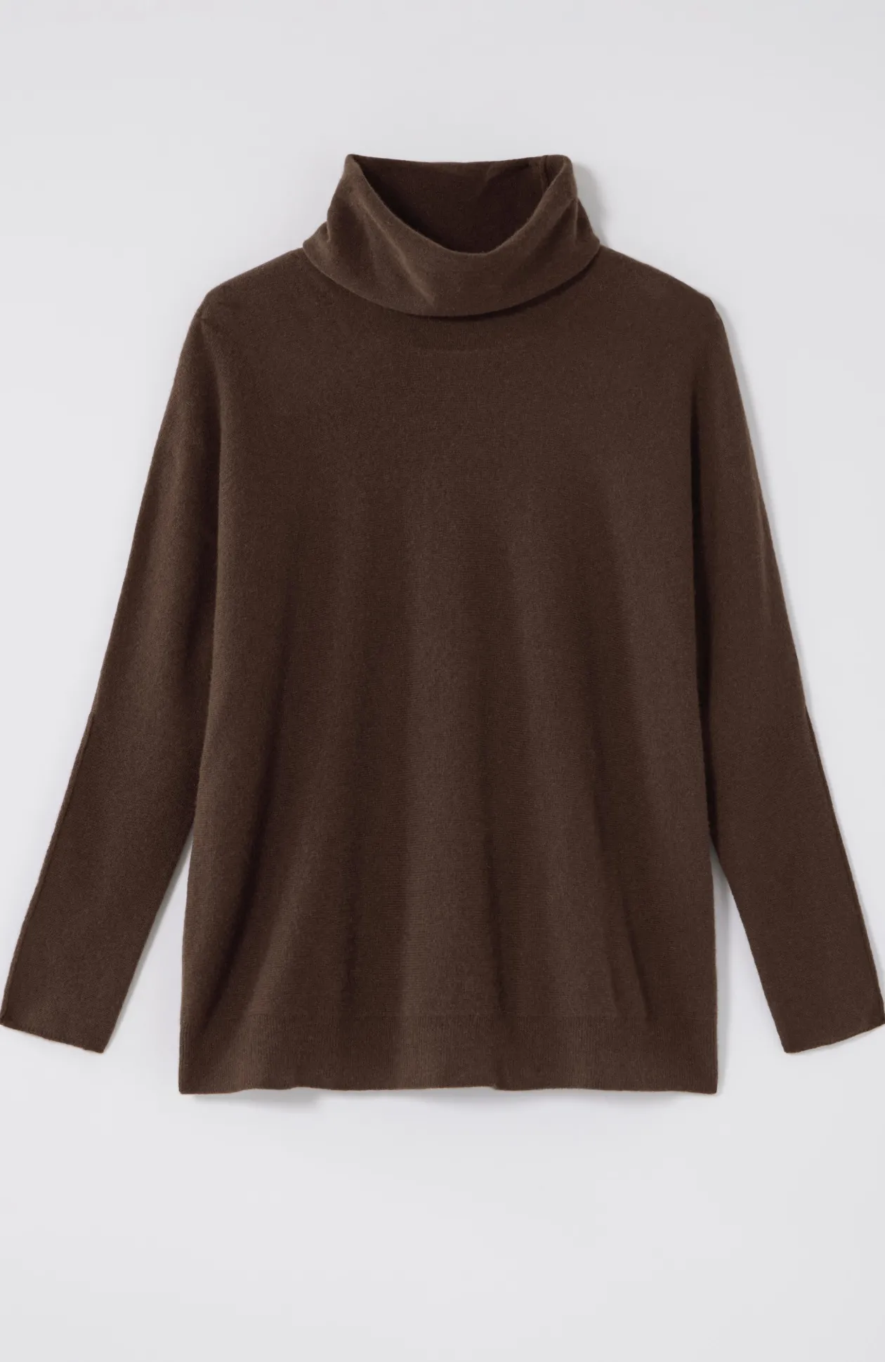 Pure Jill Scrunch-Neck Recycled-Cashmere Sweater