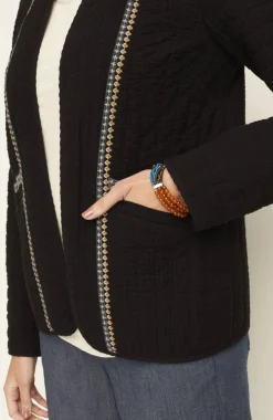 Pure Jill Seersucker Jacket