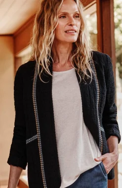 Pure Jill Seersucker Jacket