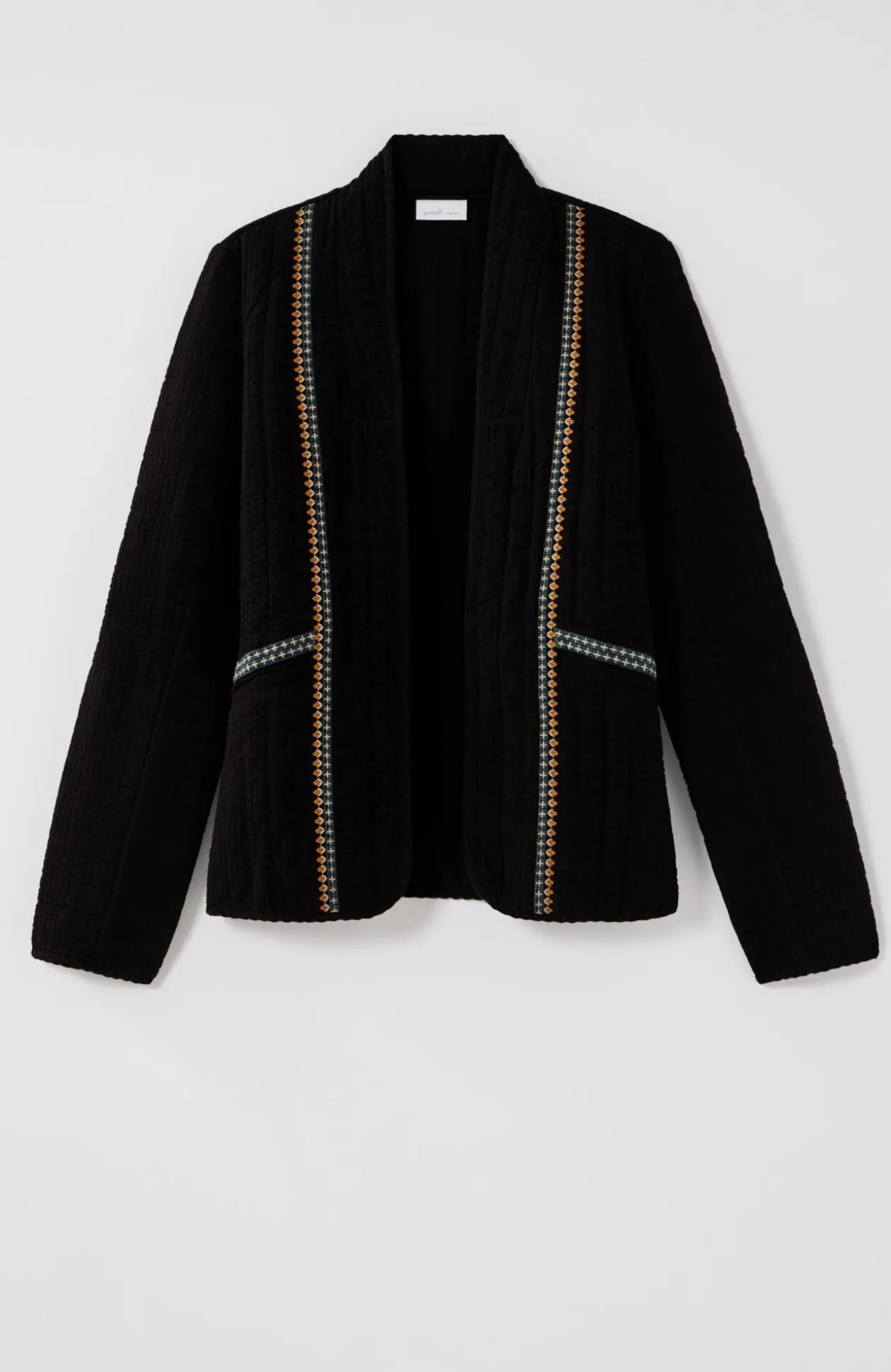 Pure Jill Seersucker Jacket