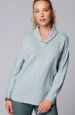 Pure Jill Shawl-Collar Dolman Top