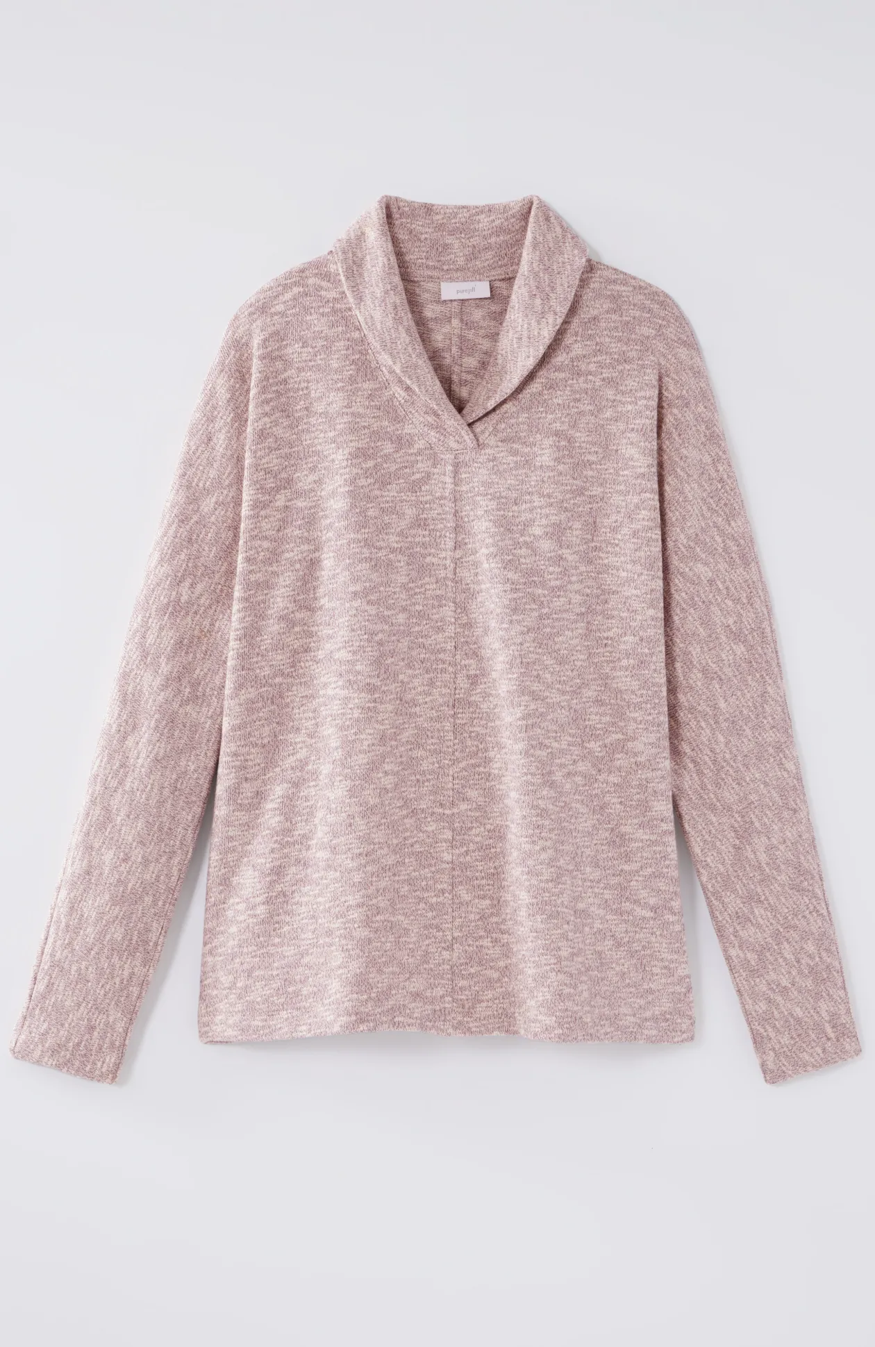 Pure Jill Shawl-Collar Dolman Top