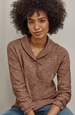 Pure Jill Shawl-Collar Dolman Top