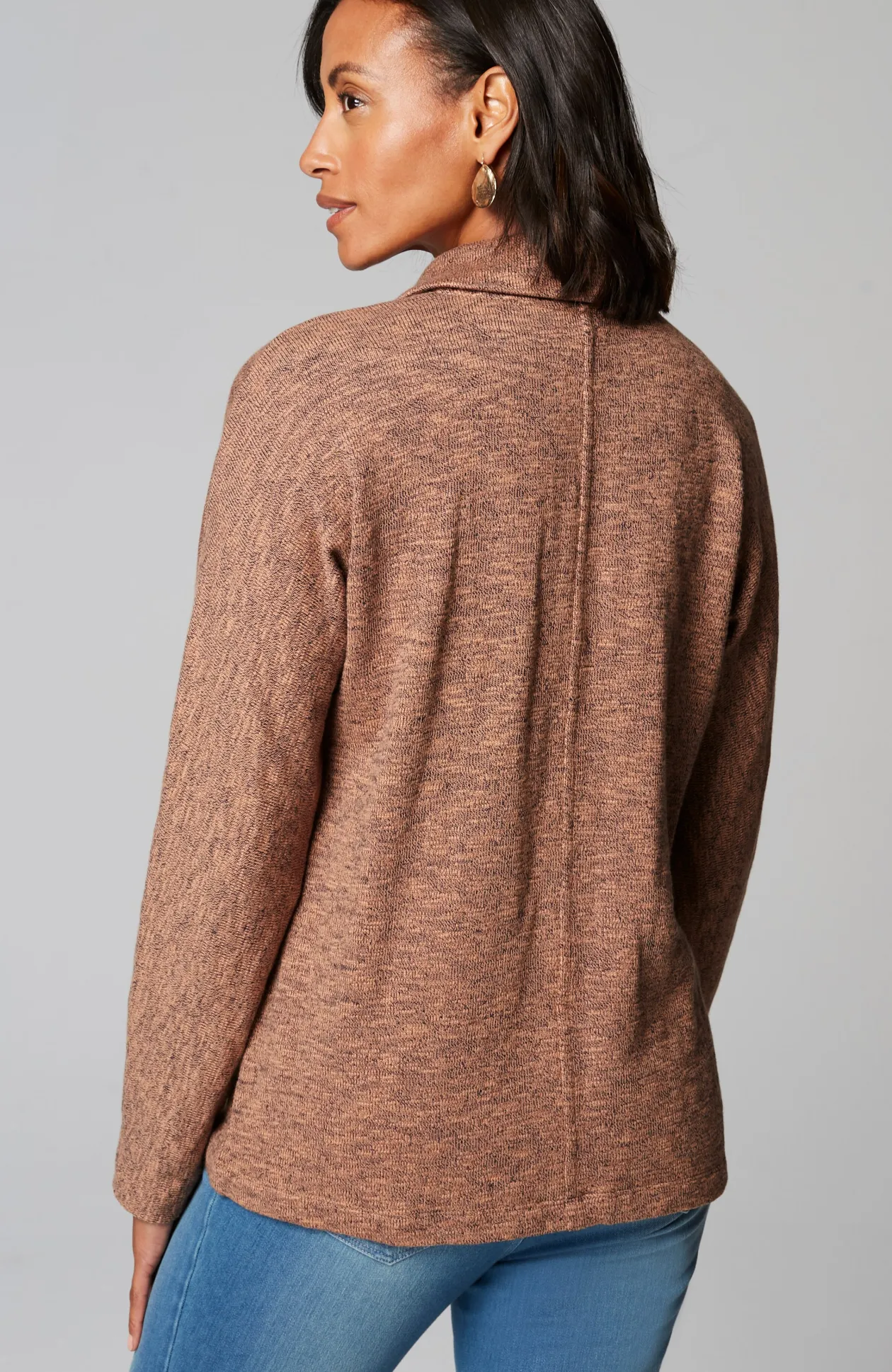 Pure Jill Shawl-Collar Dolman Top