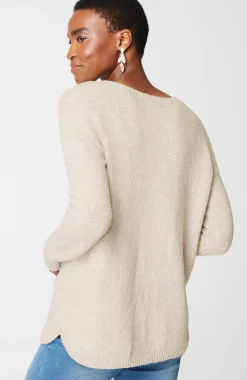 Pure Jill Single-Front-Pocket Sweater