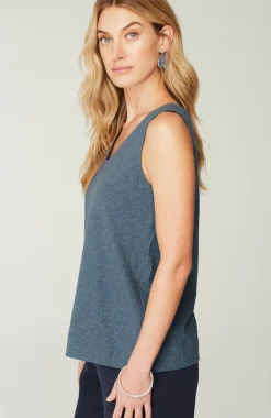 Pure Jill Soft-V-Neck Layering Tank