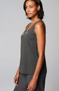 Pure Jill Soft-V-Neck Layering Tank