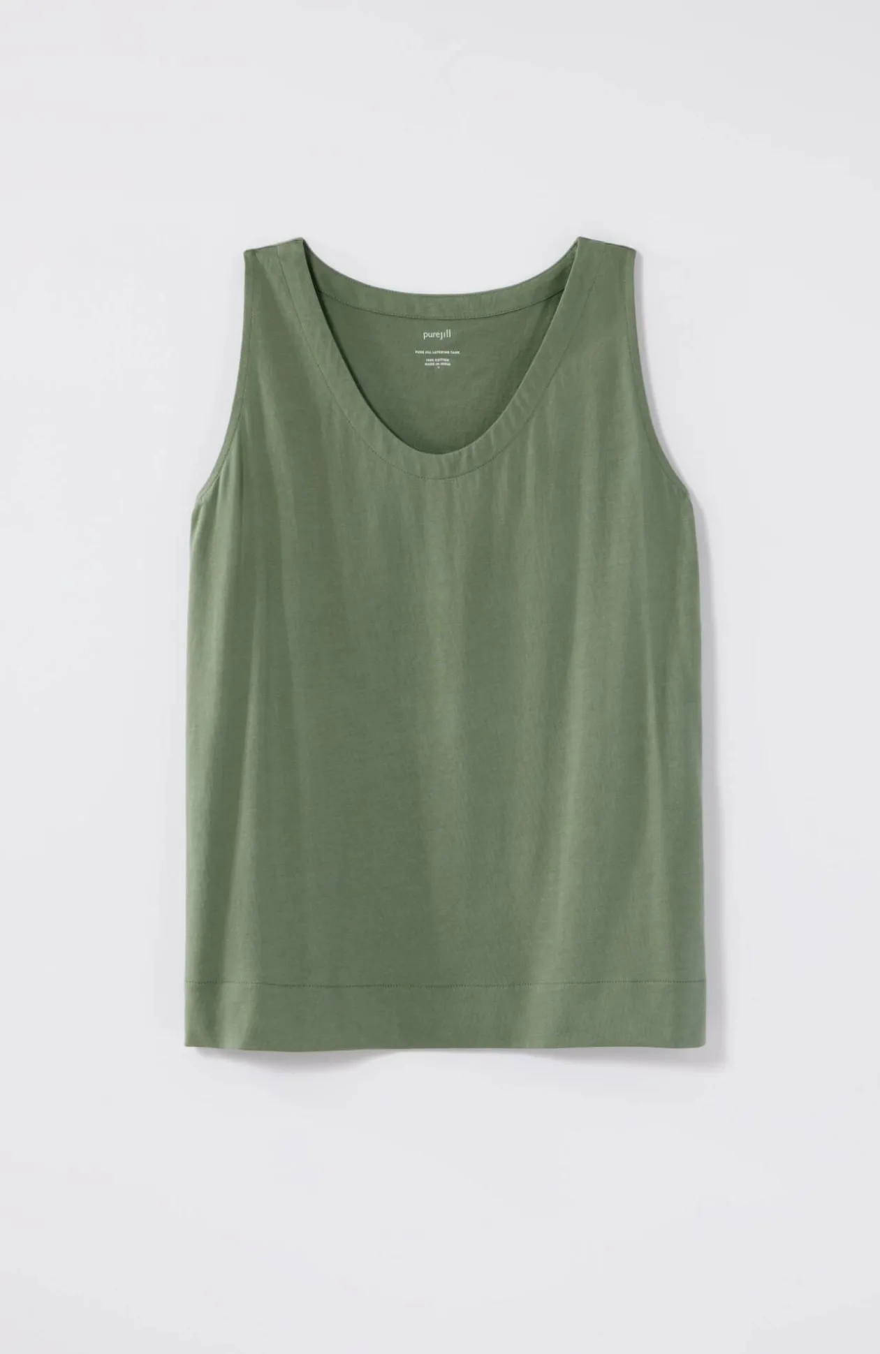 Pure Jill Soft-V-Neck Layering Tank