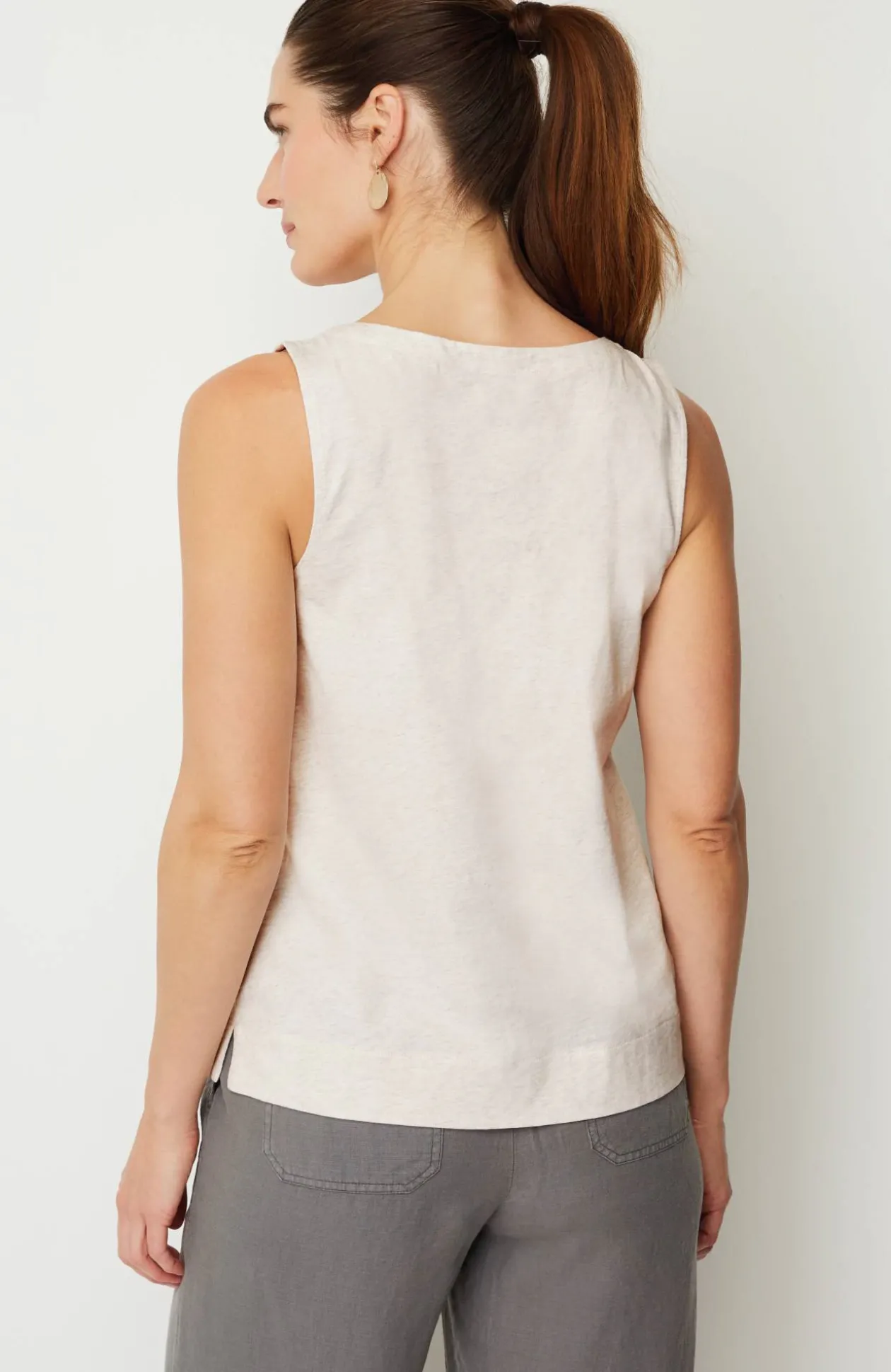 Pure Jill Soft-V-Neck Layering Tank