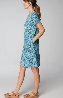 Pure Jill Soft-V-Neck T-Shirt Dress
