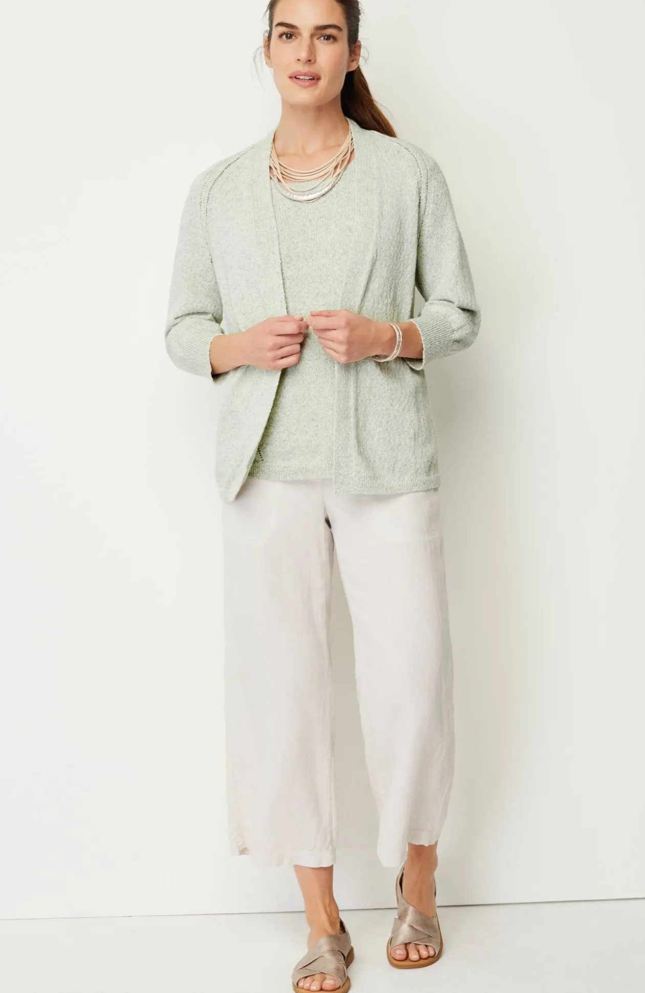 Pure Jill Spray-Dyed Cardi