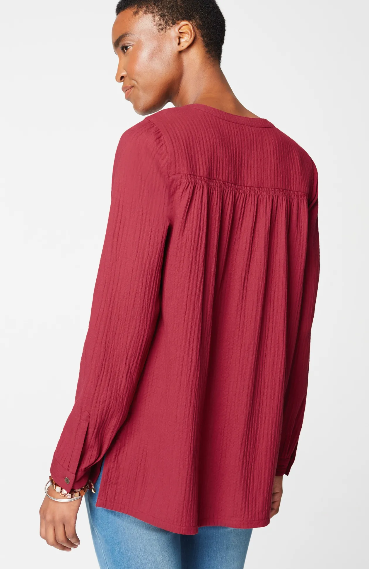 Pure Jill Textured Tunic